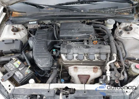 2004 Honda Civic Lx из США, поврежденный, VIN 1HGEM22584L028875